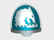 10x Sea Wolves - G:11a Right Shoulders 3d printed