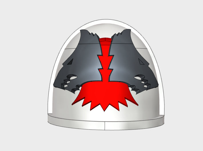 10x Morkai - G:4a Shoulder Pads 3d printed