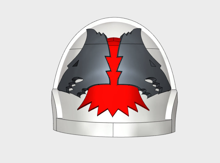 10x Morkai - G:10a Left Shoulders 3d printed