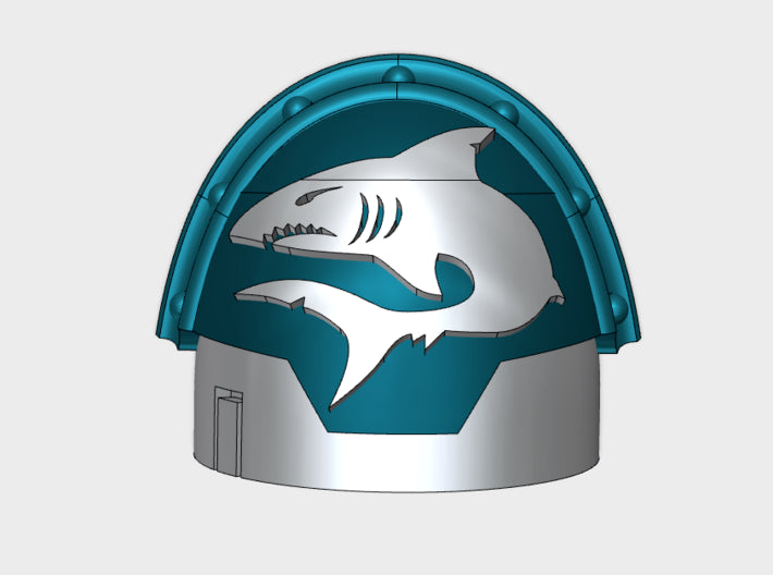 10x Makodons - G:9a Shoulder Pads 3d printed