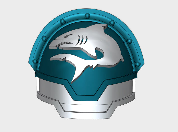 10x Makodons - G:13e Shoulder Pads 3d printed