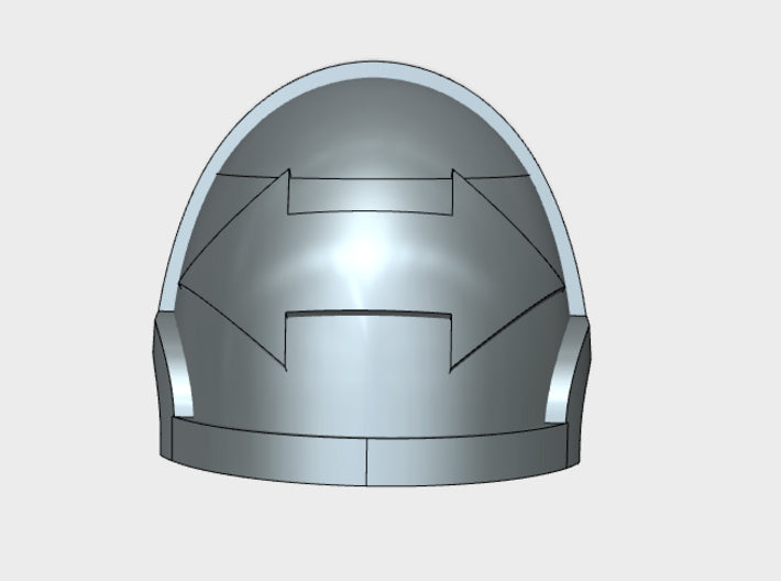 10x Tactical Arrow 2 - G:10a Shoulder Pads 3d printed