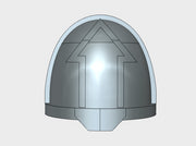 10x Tactical Arrow 3 - G:11a Shoulder Pads 3d printed