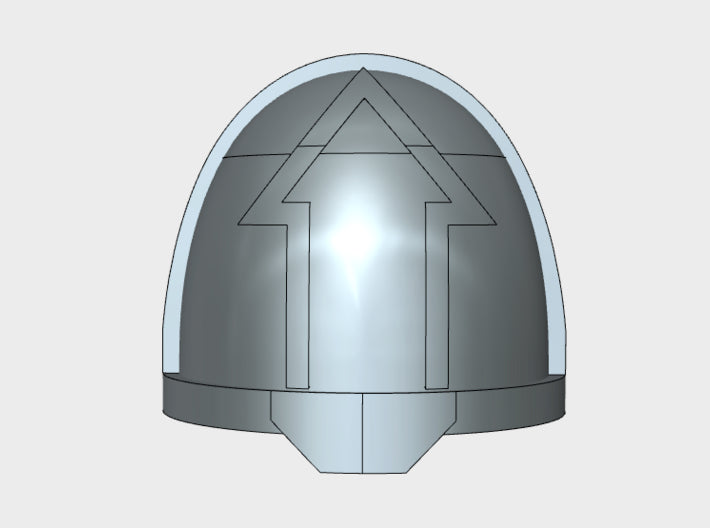 10x Tactical Arrow 3 - G:11a Shoulder Pads 3d printed