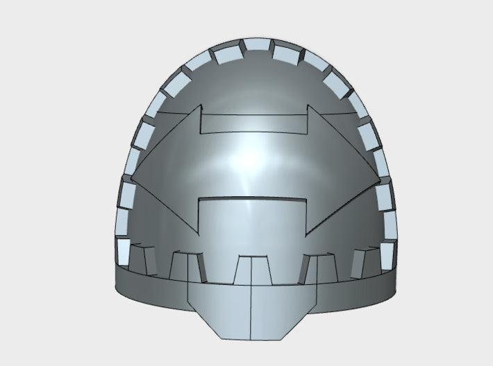 10x Tactical Arrow 2 - G:11k Shoulder Pads 3d printed