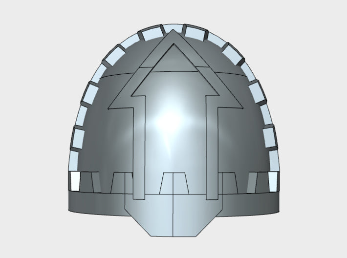 10x Tactical Arrow 3 - G:11k Shoulder Pads 3d printed