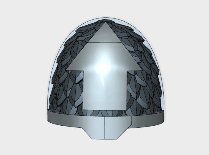 10x Tactical Arrow 1 - G:11v Shoulder Pads 3d printed