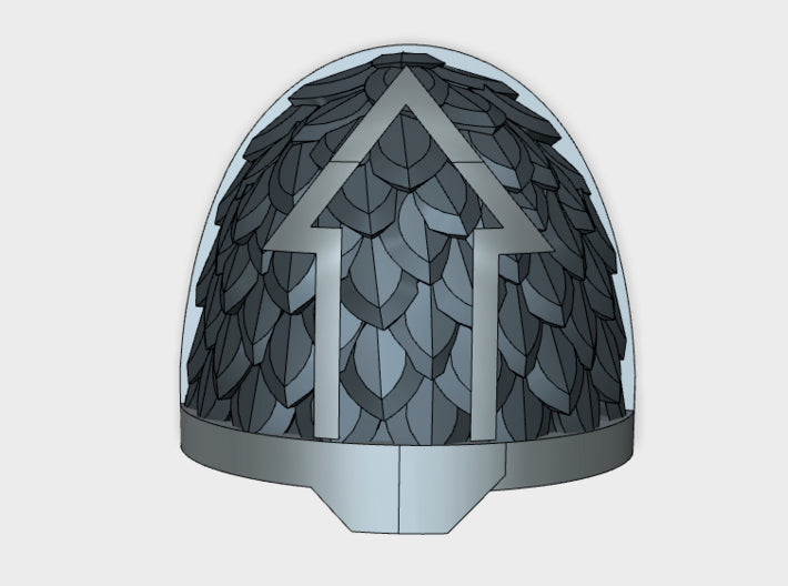 10x Tactical Arrow 3 - G:11v Shoulder Pads 3d printed