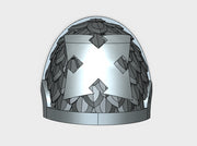 10x Assault 1 - G:10v Left Shoulders 3d printed