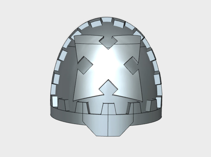 10x Assault 1 - G:11k Shoulder Pads 3d printed