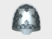 10x Assault 1 - G:11v Shoulder Pads 3d printed