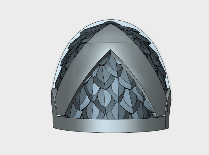 10x Support 2 - G:10v Shoulder Pads 3d printed