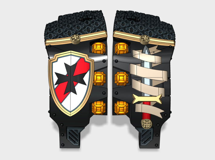 Sword Templars: Full Atlas Pattern Kit 3d printed