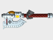 10x Maltese Cross: Right-handed - Rafnyr EnergyAxe 3d printed