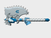 10x Hydra Legion : Left-handed RotoAxe - Lenaeran 3d printed