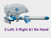 11x Hydra Legion - RotoAxe : Lenaeran 3d printed