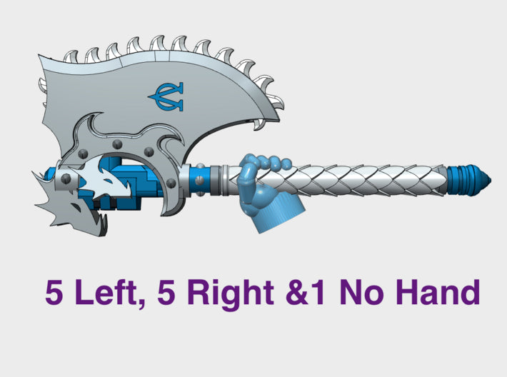 11x Hydra Legion - RotoAxe : Lenaeran 3d printed