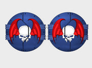 Nightmare Legion : Sicaran Side Hatches 3d printed