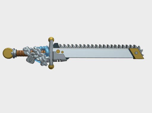 10x Right-handed Roto Sword: Chained Hallstatt 3d printed