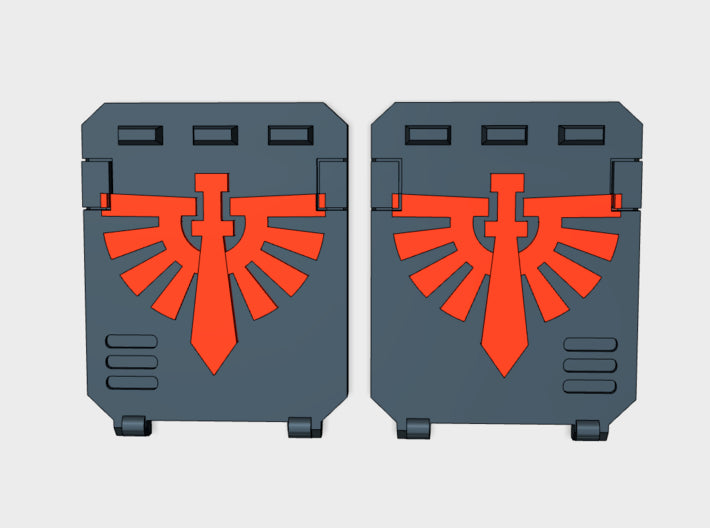 Knight Legion : Standard APC Side Doors 3d printed