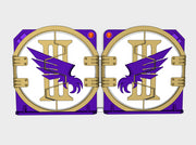 Winged Claw III : Mark-2 APC Round Doors 3d printed