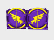 Winged Claw : Mark-1 APC Round Doors 3d printed