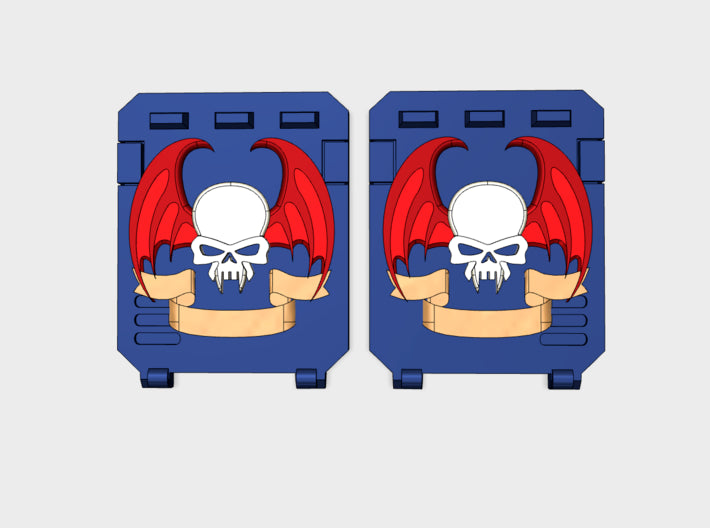 Nightmare Legion Scroll : Standard APC Side Doors 3d printed