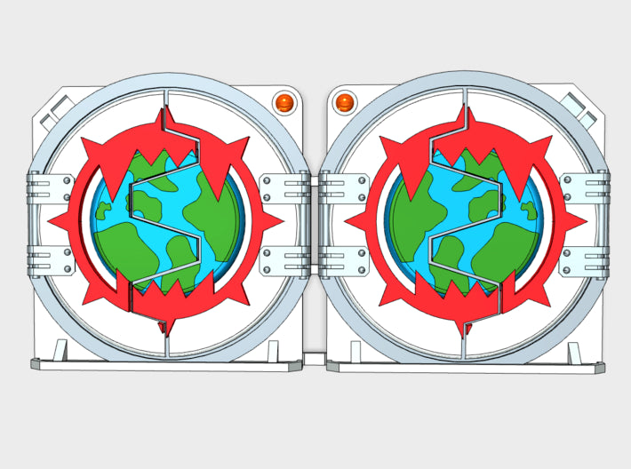 World Wreckers : Mark-2 APC Round Doors 3d printed