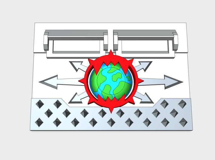 World Wreckers 3 : Standard APC Frontplate 3d printed