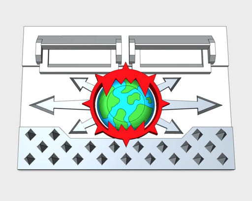 World Wreckers 3 : Standard APC Frontplate 3d printed