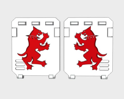 Warhounds : Standard APC Side Doors 3d printed