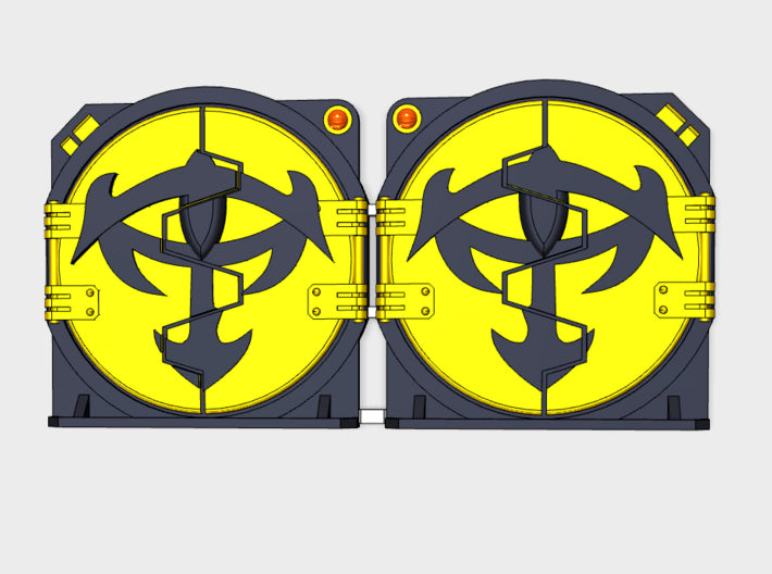 Eye of Chaos : Mark-2 APC Round Doors 3d printed