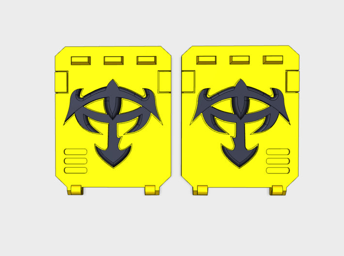 Eye of Chaos : Standard APC Side Doors 3d printed