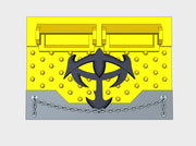 Eye of Chaos : Standard Studded APC Frontplate 3d printed