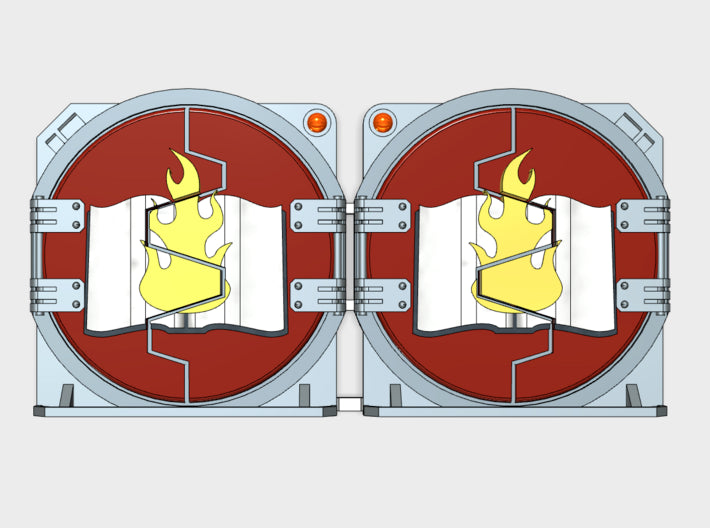 Divine Word : Mark-2 APC Round Doors 3d printed