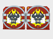 Book of Demons : Mark-2 APC Round Doors 3d printed