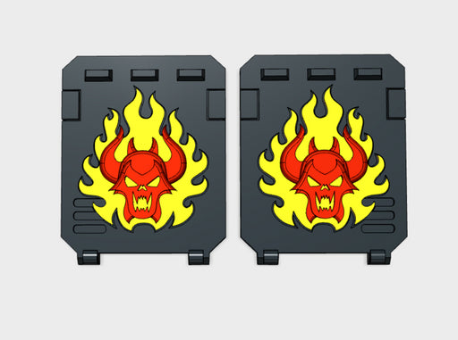Burning Demon : Standard APC Side Doors 3d printed