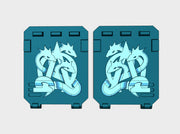 Alpha Hydra : Standard APC Side Doors 3d printed