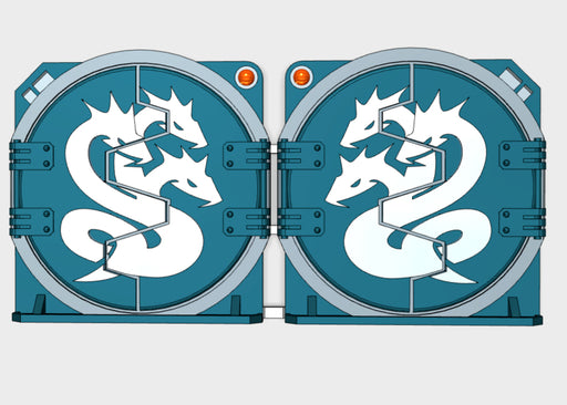 Hydra Legion : Mark-2 APC Round Doors 3d printed