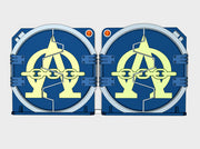 Alpha Omega : Mark-2 APC Round Doors 3d printed