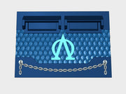 Lambda Omega : Voidscale APC Frontplate 3d printed