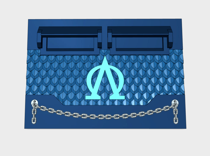 Lambda Omega : Voidscale APC Frontplate 3d printed