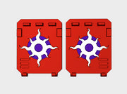 Sorcerer Sun 2: Standard APC Side Doors 3d printed