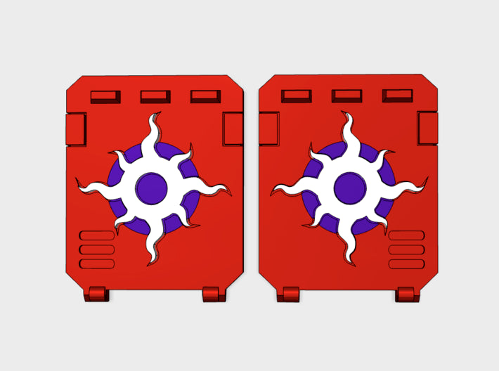 Sorcerer Sun 2: Standard APC Side Doors 3d printed