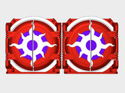 Sorcerer Sun : Mark-1 APC Round Doors 3d printed