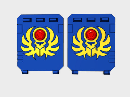 Sun Scarabs : Standard APC Side Doors 3d printed