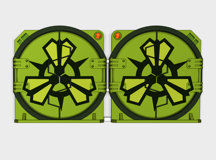 The Purge : Mark-2 APC Round Doors 3d printed