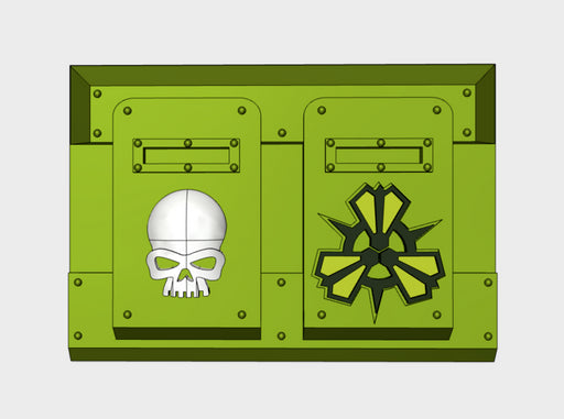 The Purge : Mark-2 APC Frontplate 3d printed