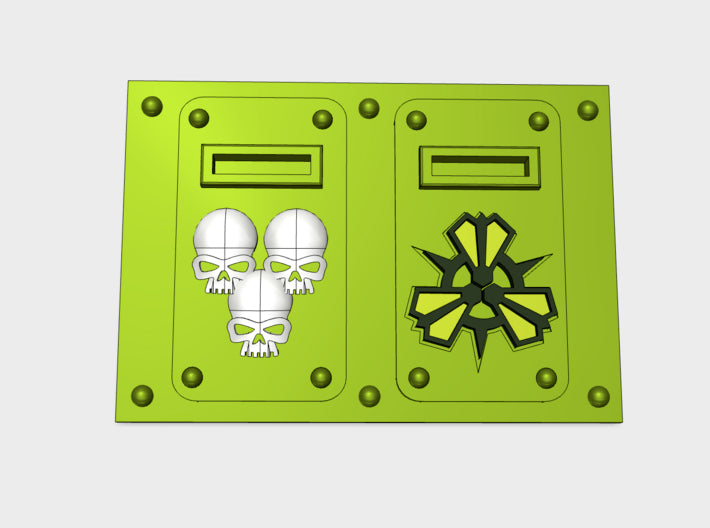 The Purge : Mark-1 APC Frontplate 3d printed