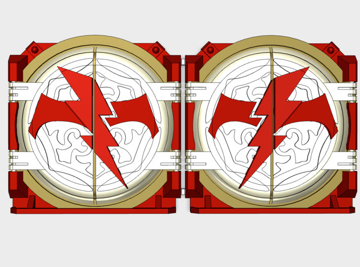 Storm Scars : Mark-1 APC Round Doors 3d printed
